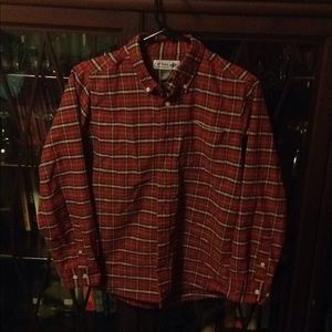 Urban Pipeline 14/16 L boy long sleeve plaid shirt